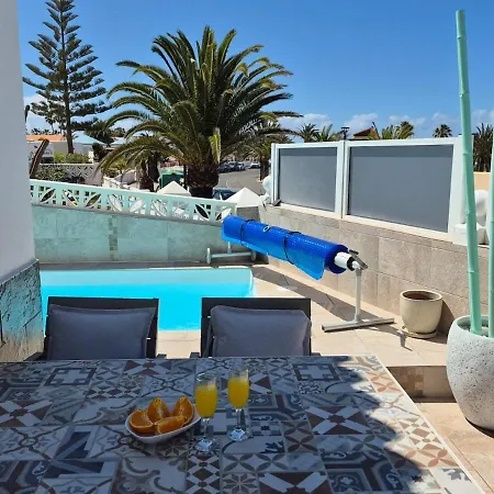 Villa Maria, Relax, Piscina Climatizada, Bellas Vistas Corralejo